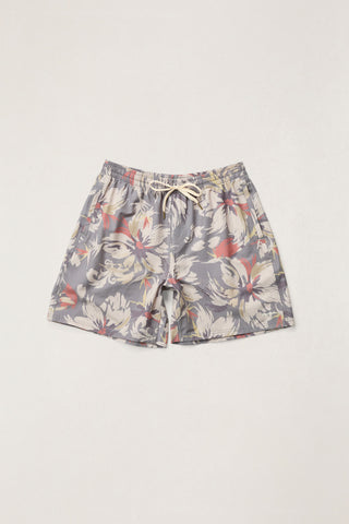 Rhythm Mens Shorts Tropical Camo Beach Short