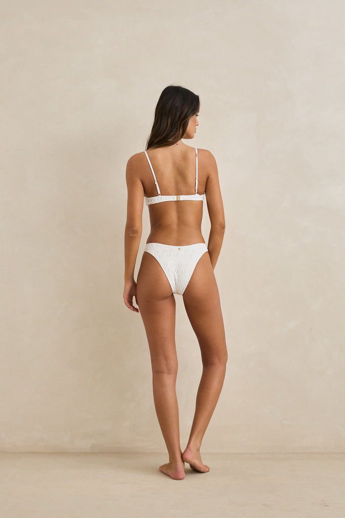 Rhythm Womens Bikini Bottoms Gigi Hi Cut