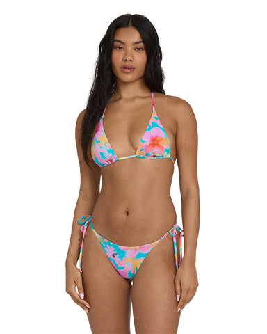 Billabong Womens Top Pipe Dreams Multi Tri