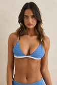Rhythm Womens Bikini Top Lola Check Bralette