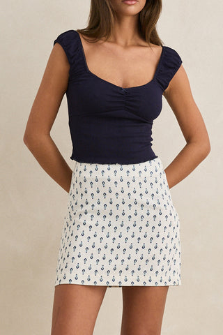 Rhythm Womens Skirt Seacliff Mini