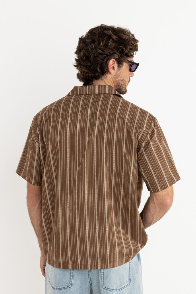 Rhythm Mens Woven West Winds Stripe