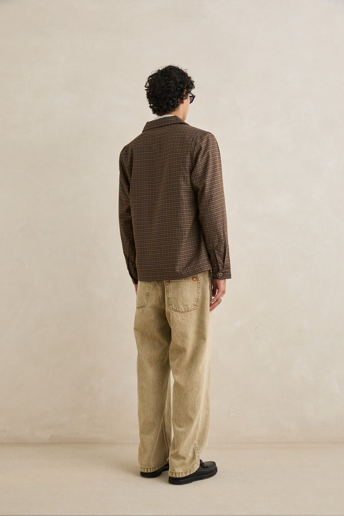 Rhythm Mens Jacket Jordy Check