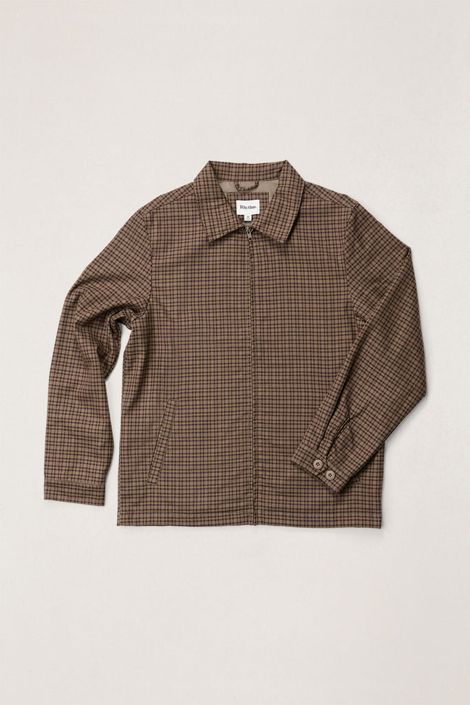 Rhythm Mens Jacket Jordy Check