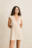 Rhythm Womens Dress London Check Cap Sleeve Mini