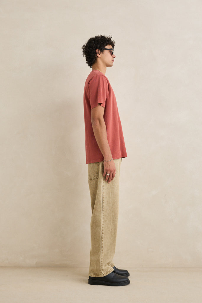 Rhythm Mens Shirt Vintage Pocket