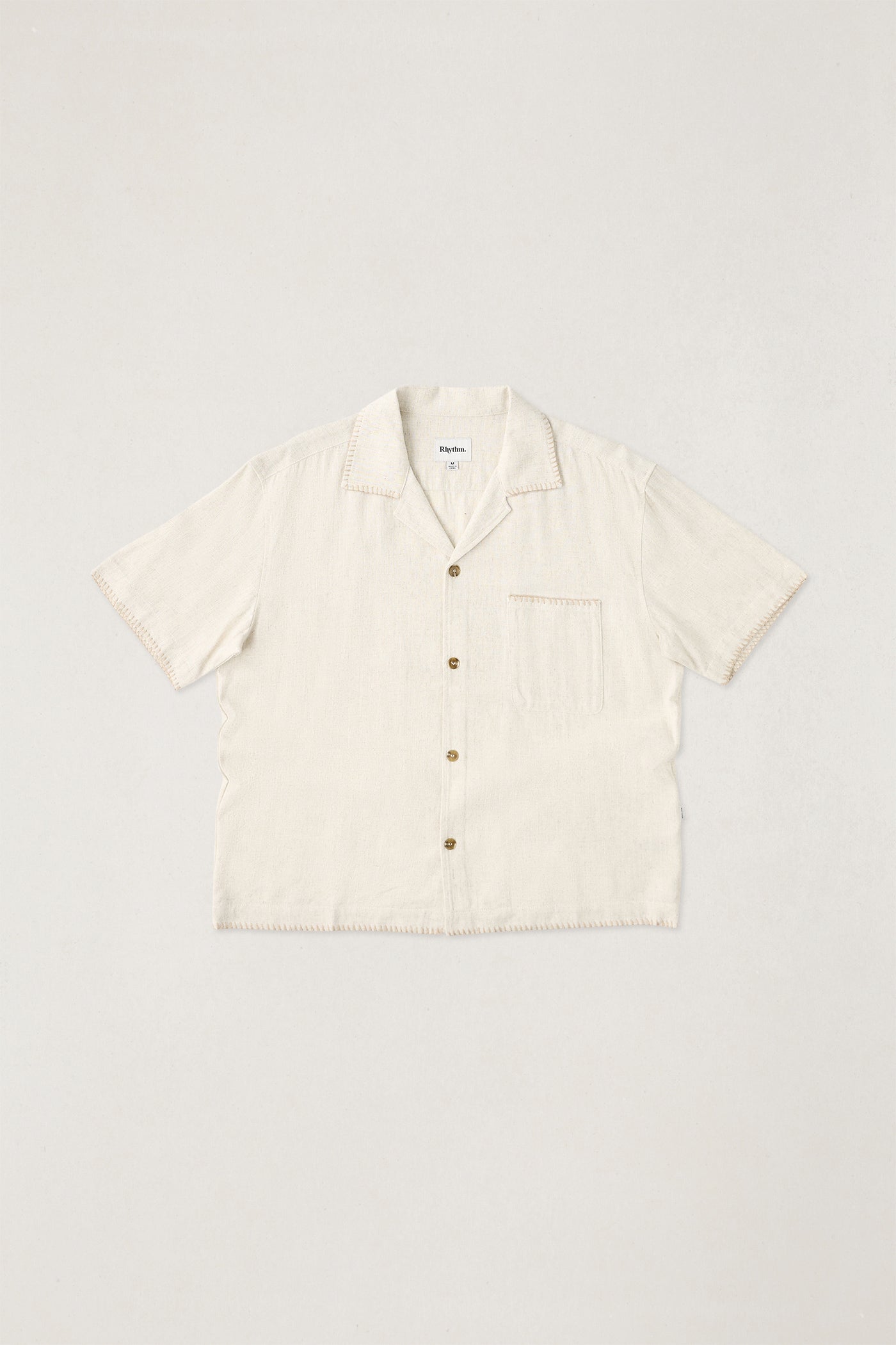 Rhythm Mens Woven Relaxed Whip Stitch