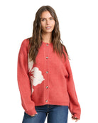 Billabong Womens Sweater So Nice Cardigan