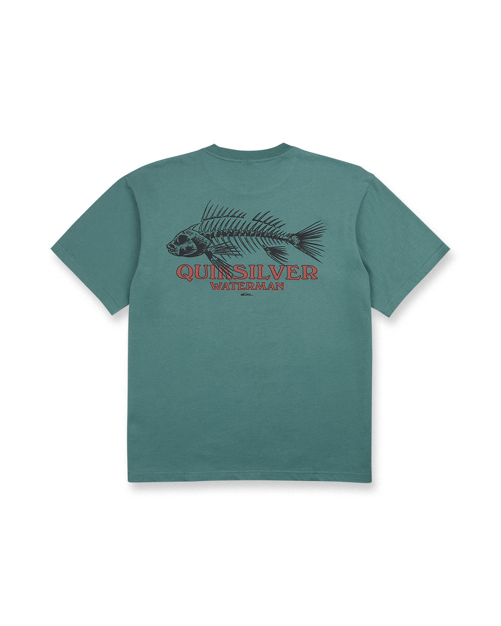 Quiksilver Waterman Mens Shirt Fish Bones