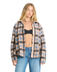 Billabong Womens Jacket Breezy Sherpa Shacket