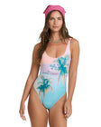 Billabong Womens Swimsuit Palm Bay Fiji One Piece