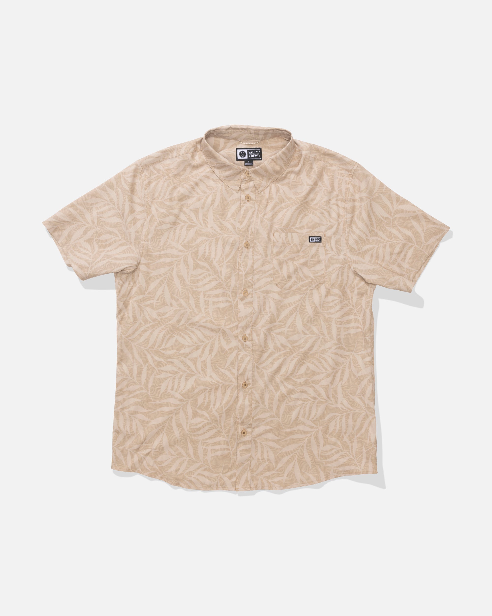 Salty Crew Mens Woven Breezer Perforated