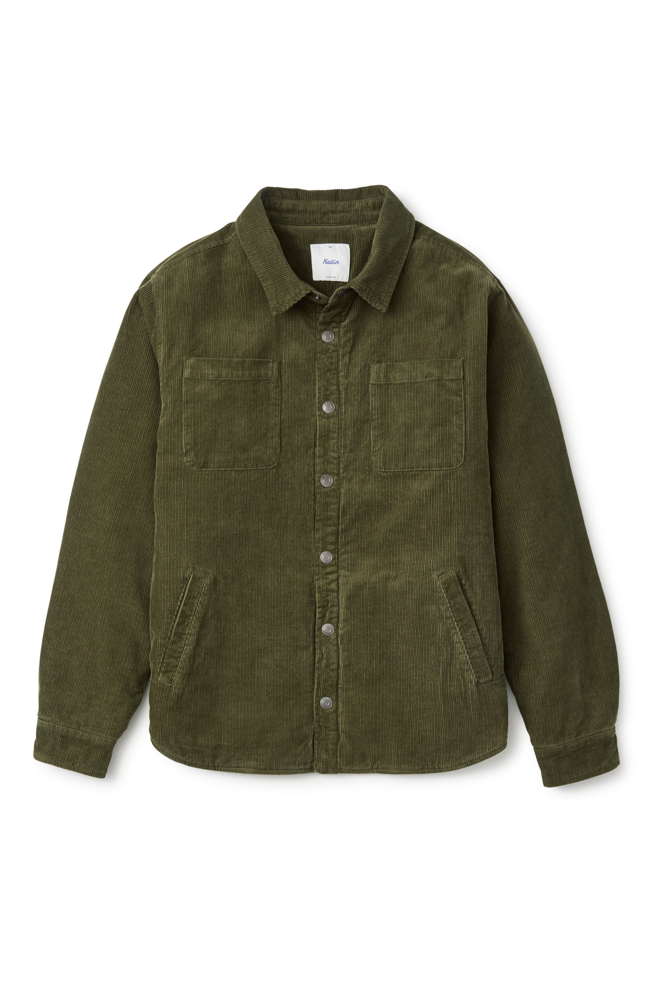 Katin Mens Jacket Harold Corduroy Shirt Jacket