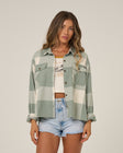 Salty Crew Womens Shirt Nomad Flannel
