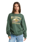 Billabong Womens Shirt Warm Memories Crew Fleece