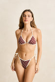 Rhythm Womens Bikini Top Dotti Tri