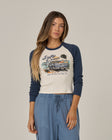 Salty Crew Womens Shirt Truck Bed Long Sleeve
