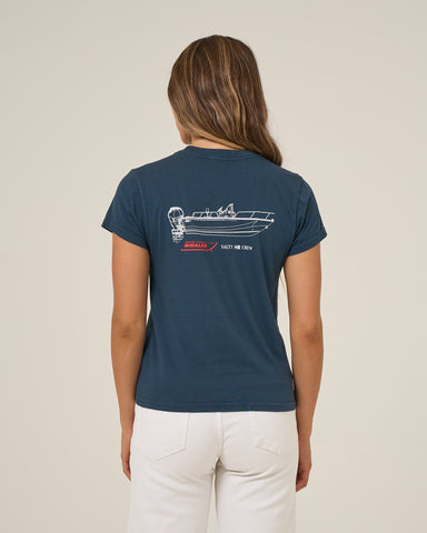 Salty Crew Womens Shirt Whaler Modern Tee