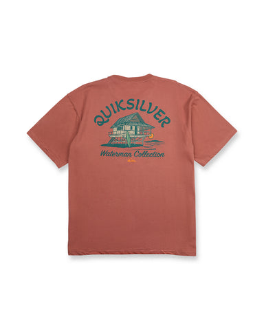 Quiksilver Waterman Mens Shirt Tiki Hut