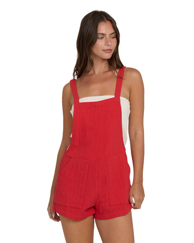 Billabong Womens Romper Beach Crush Overalls