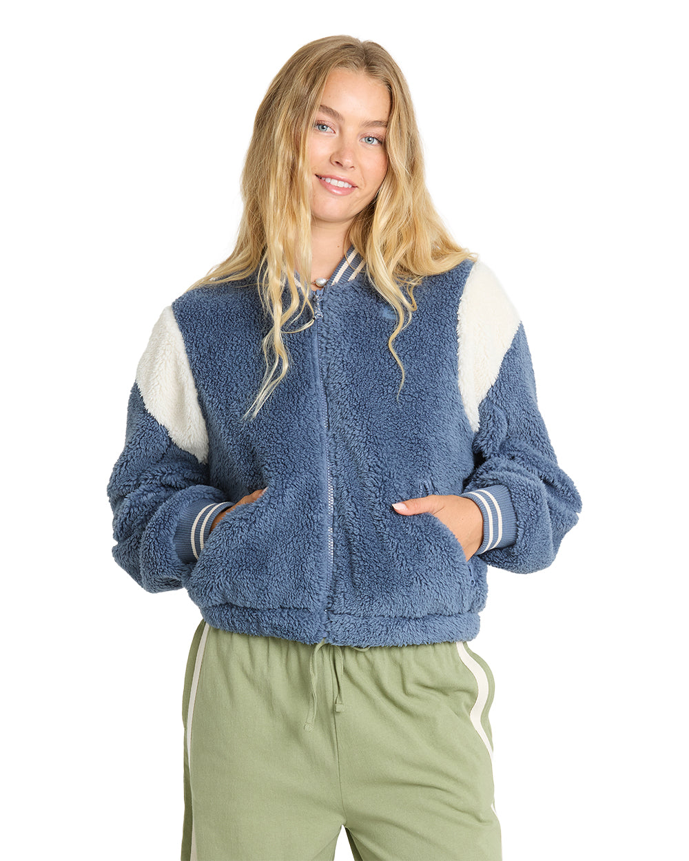 Billabong Womens Jacket Batter Zip Fleece