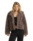 Billabong Womens Jacket Holidazed Fluffy