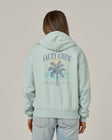 Salty Crew Womens Sweatshirt Pretty Palm Hooded Zip