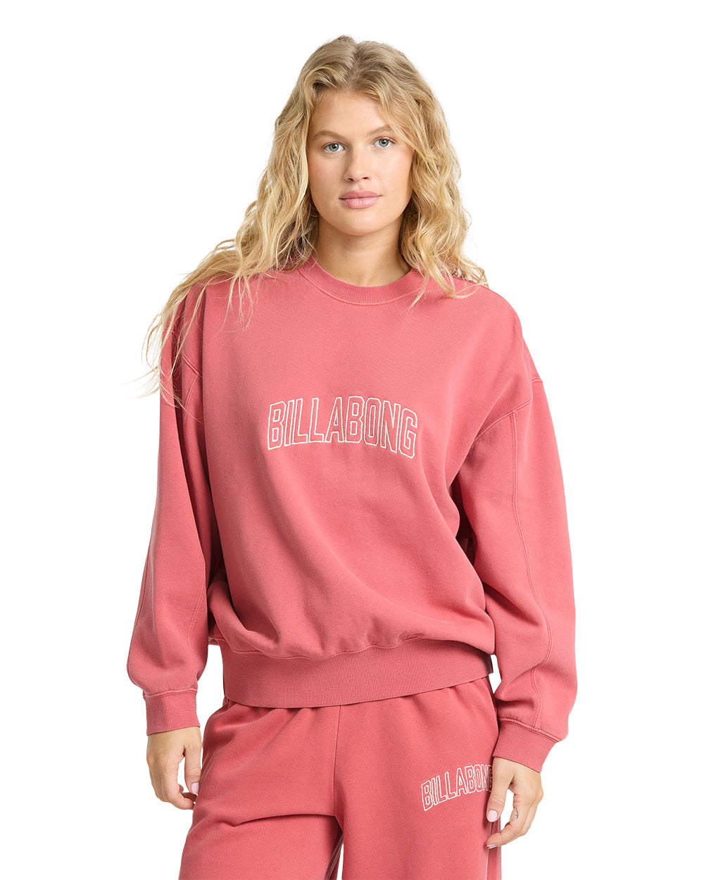 Billabong Womens Sweatshirt Vibes Kendal Crew Fleece