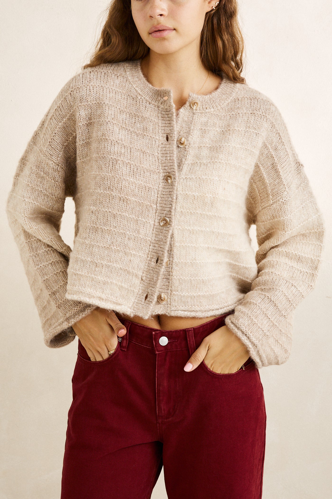 Rhythm Womesn Sweater Baklava Cardigan
