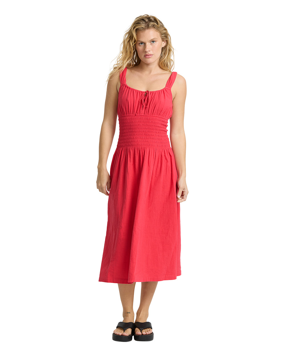 Billabong Womens Dress Aloha Waves Midi