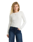 Billabong Womens Shirt All I Need Ls Knit Top