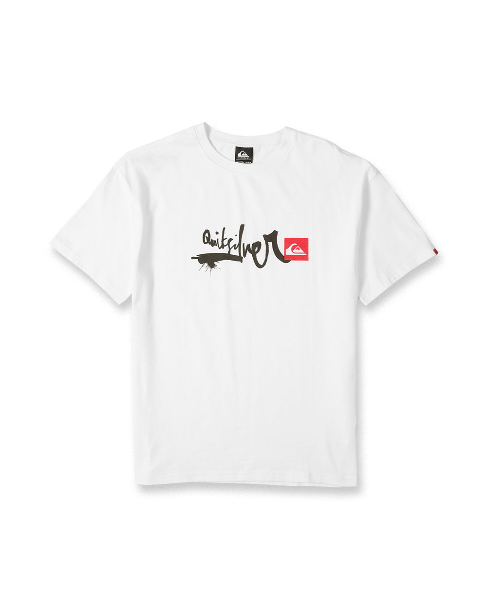 Quiksilver Mens Shirt Young Guns Script Sticker Slap