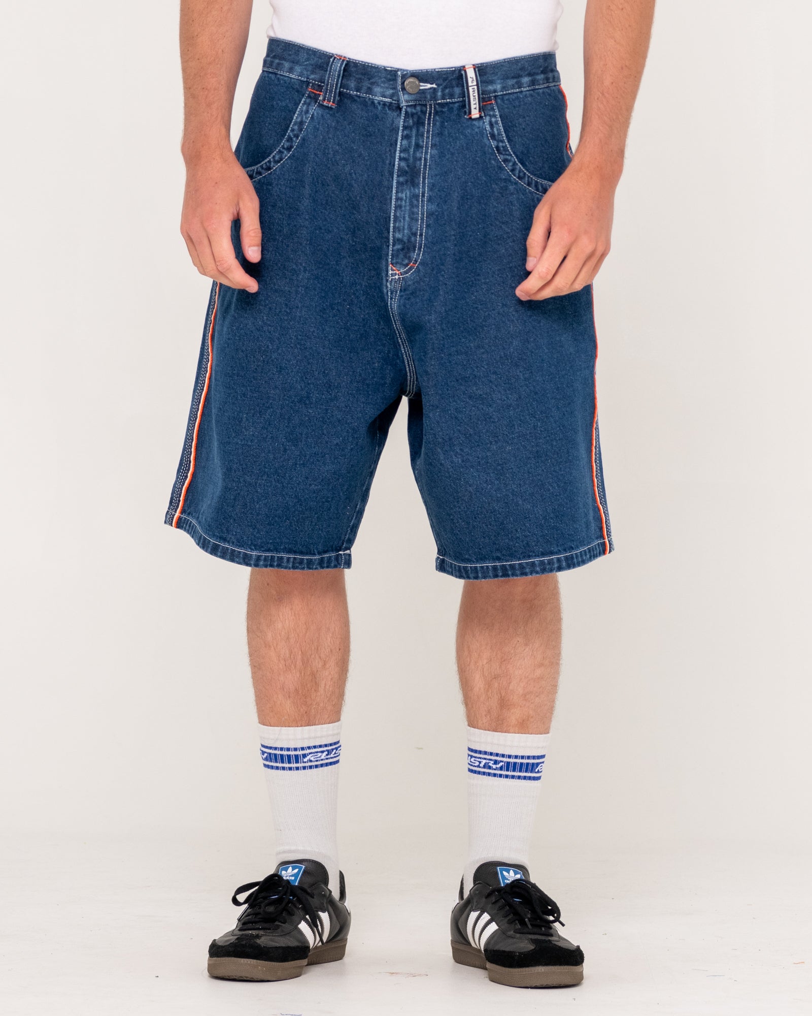 Rusty Mens Shorts Flip Daddy 2.0 Jean Short