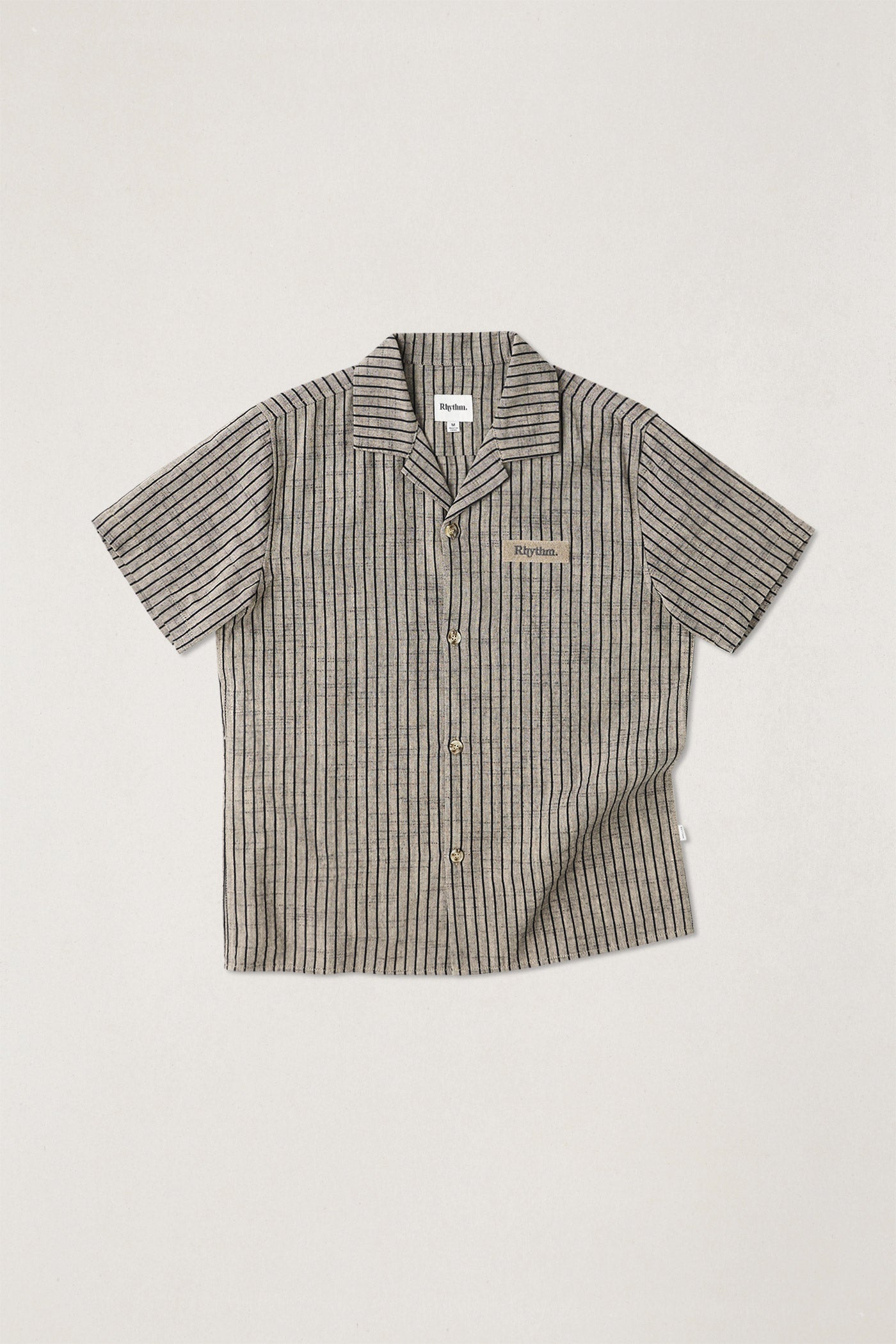 Rhythm Mens Woven Texture Stripe