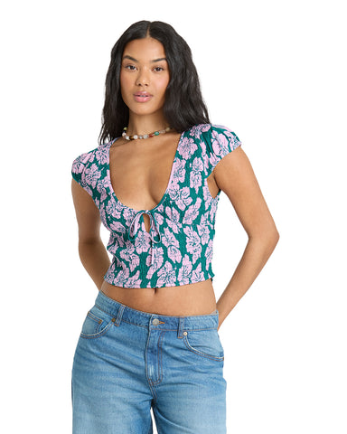 Billabong Womens Shirt Crush On You Woven Top