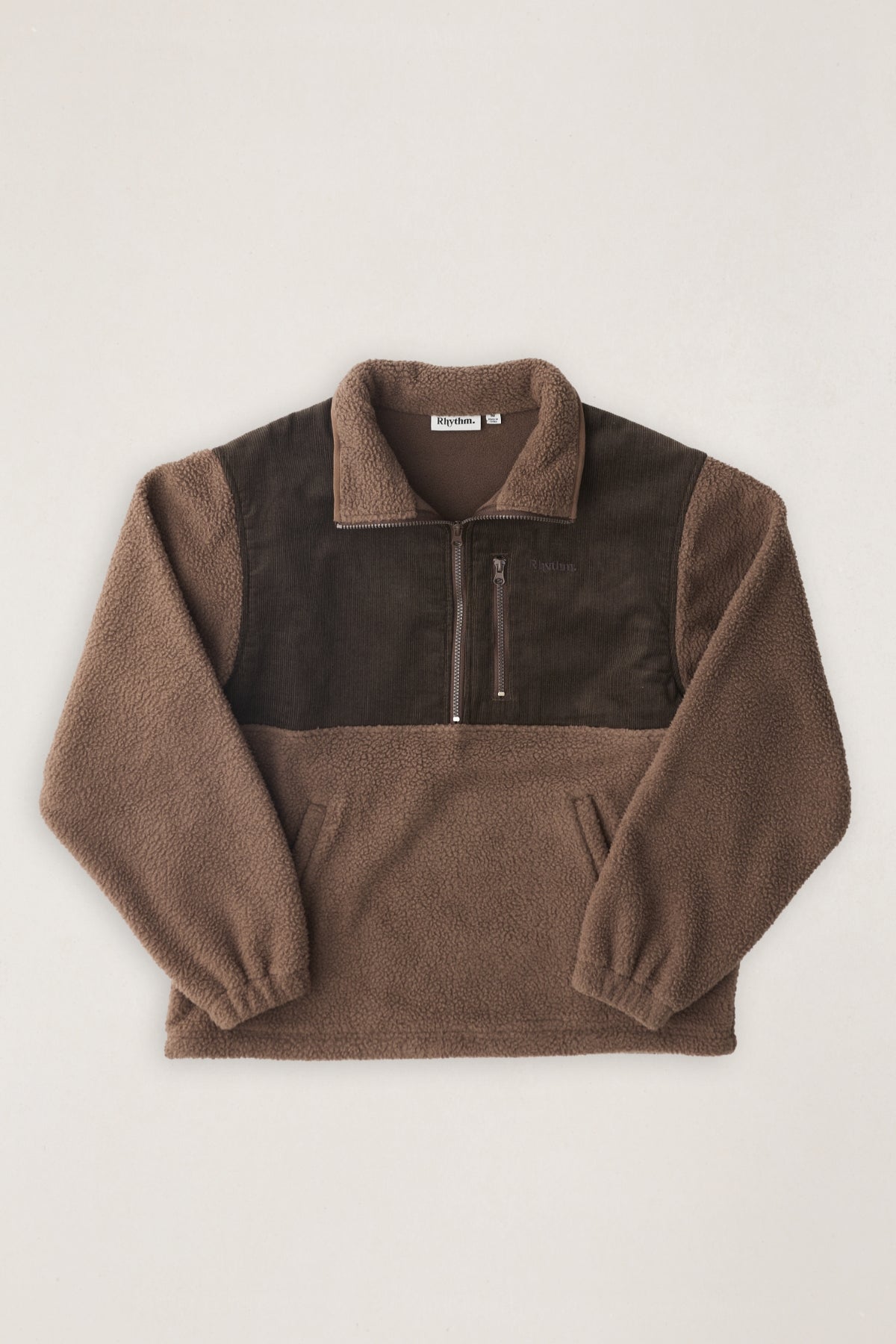 Rhythm Mens Sweatshirt Stables Half Zip