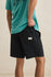 Rhythm Mens Shorts Textured Linen Jam