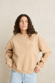 Rhythm Womens Sweatshirt Everyday Crew Neck Fleece