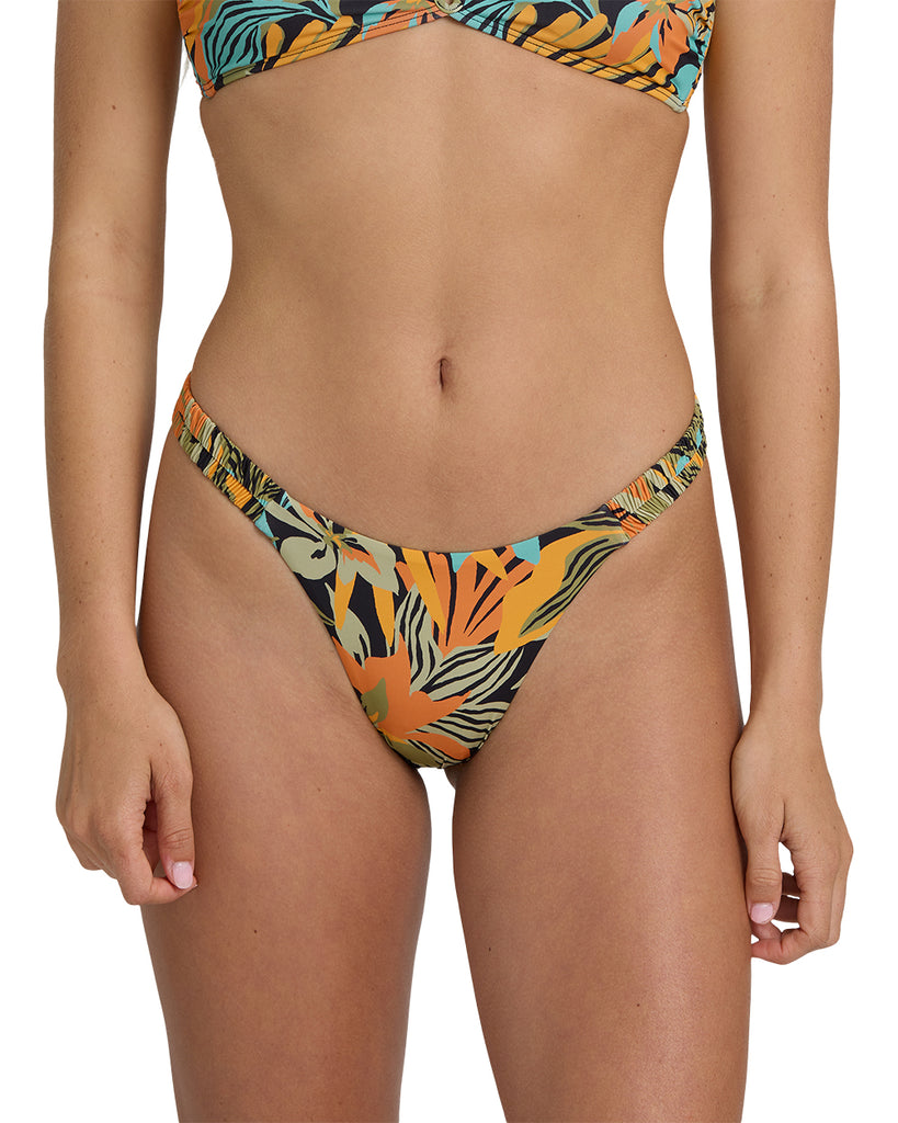 Billabong Womens Bikini Bottoms Des Tropiques Sunni Scrunch