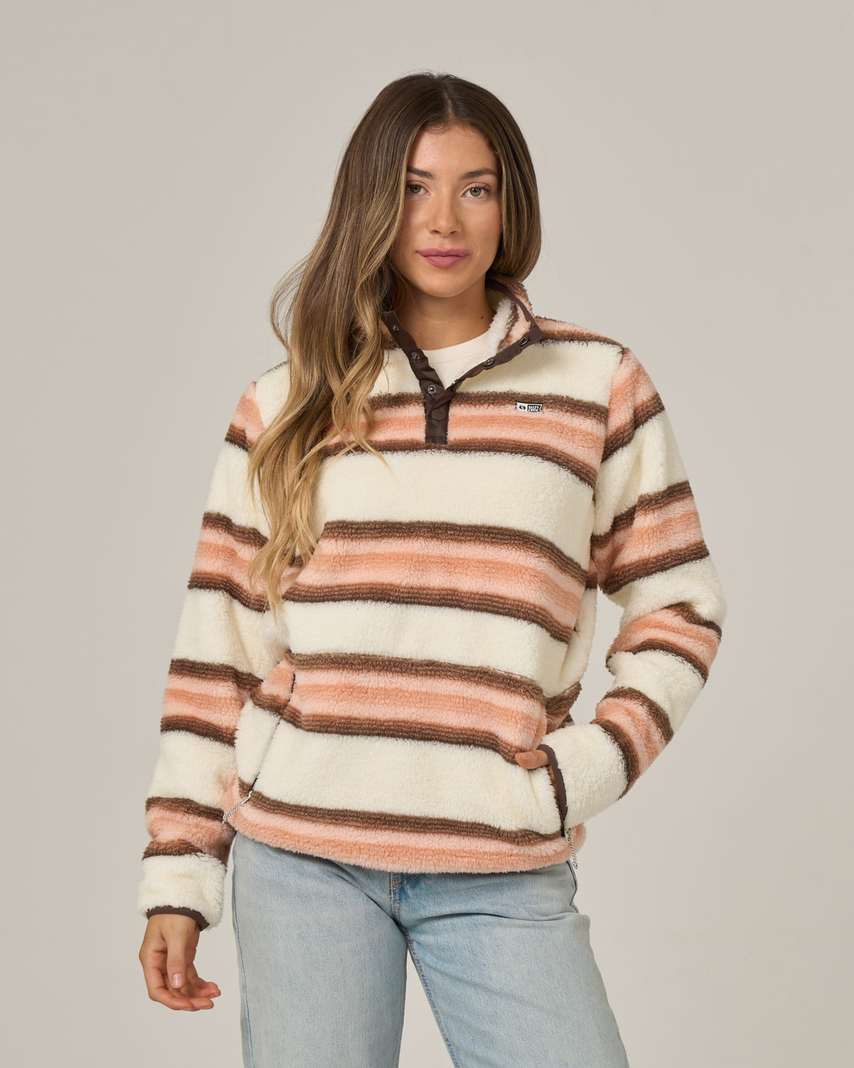 Salty Crew Womens Sweatshirt Calm Seas Pullover