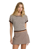 Billabong Womens Sweater Kate Crew Sweater Tee