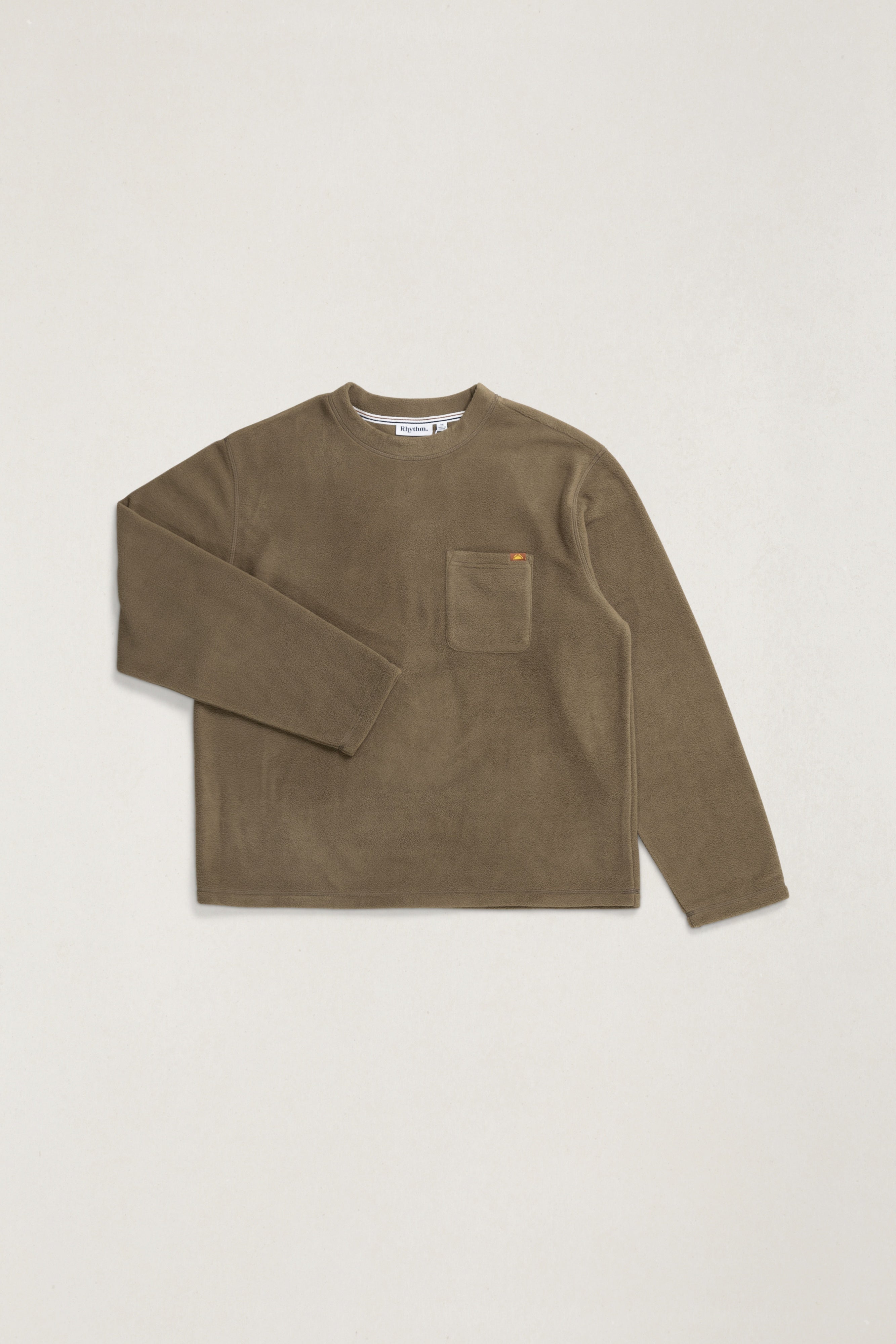 Rhythm Mens Sweatshirt Awake Polar Fleece