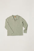 Rhythm Mens Shirt Vintage Terry Long Sleeve Polo