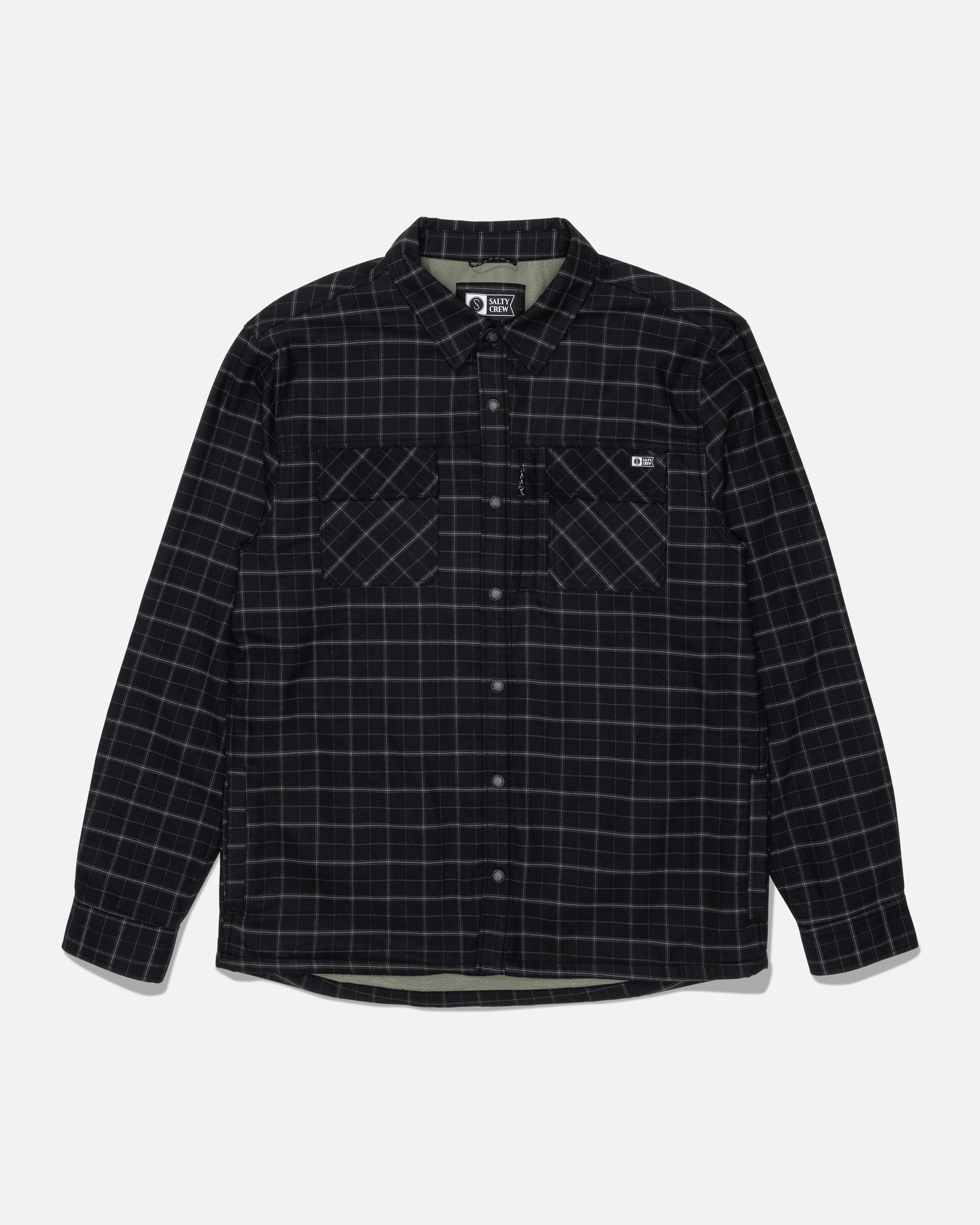 Salty Crew Mens Shirt Fathom Tech Shacket