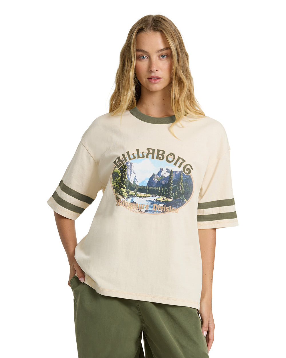 Billabong Womens Shirt On My Way Ss Knit Top