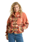 Billabong Womens Jacket Popoyo Sherpa Full Zip Fleece Jacket