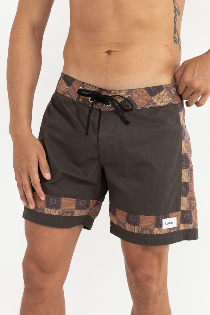 Rhythm Mens Boardshorts Racket Trunk