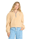Billabong Womens Jacket Barra Sherpa Half Zip