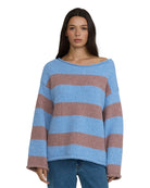 Billabong Womens Sweater Seascape Off Shoulder