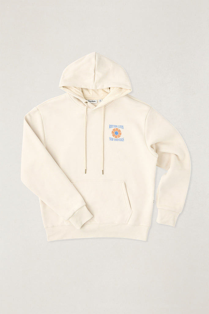 Rhythm Mens Sweatshirt Surf Essentials Fleece Hood